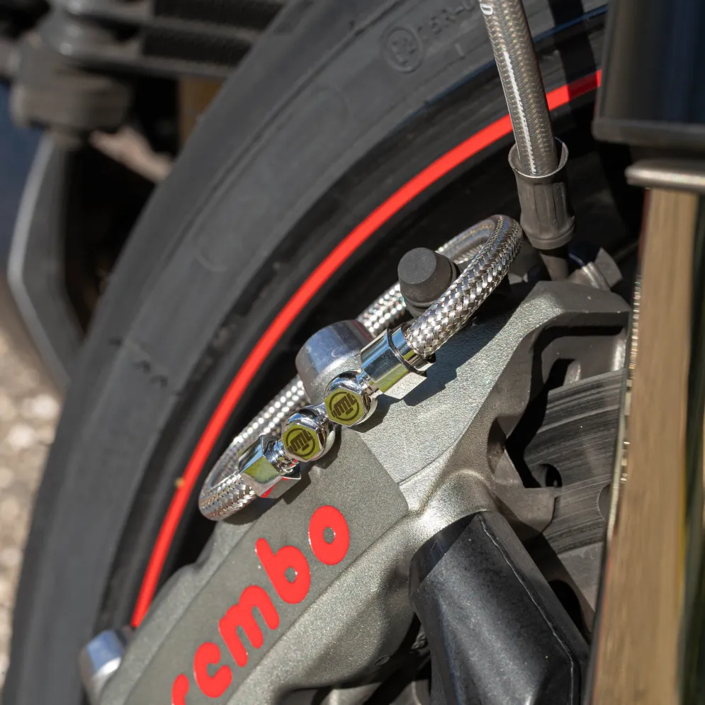 Motorcycle Brake Line Bracelet^Moto Loot New