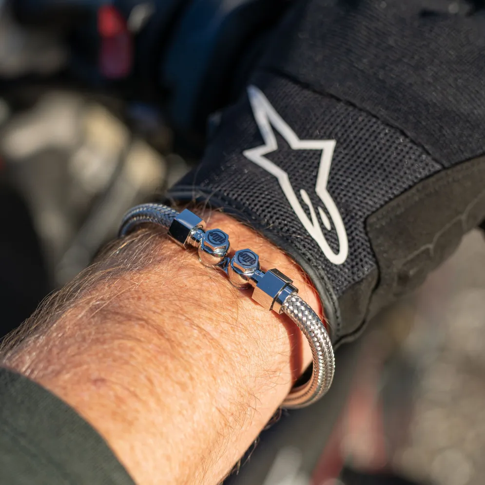 Motorcycle Brake Line Bracelet^Moto Loot New