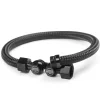 Motorcycle Brake Line Bracelet - Black^Moto Loot Discount