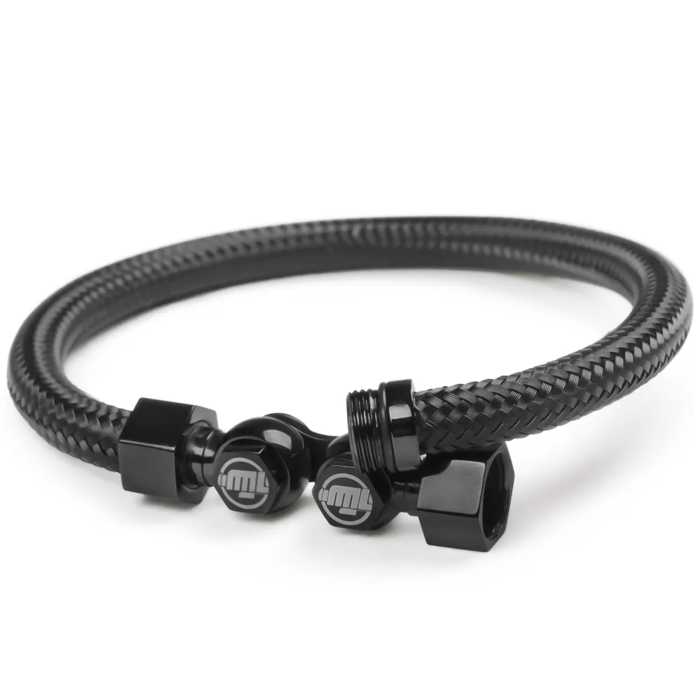 Motorcycle Brake Line Bracelet - Black^Moto Loot Discount