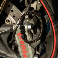 Motorcycle Brake Line Bracelet - Black^Moto Loot Discount
