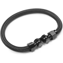 Motorcycle Brake Line Bracelet - Black^Moto Loot Discount