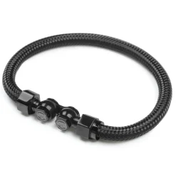 Motorcycle Brake Line Bracelet - Black^Moto Loot Discount