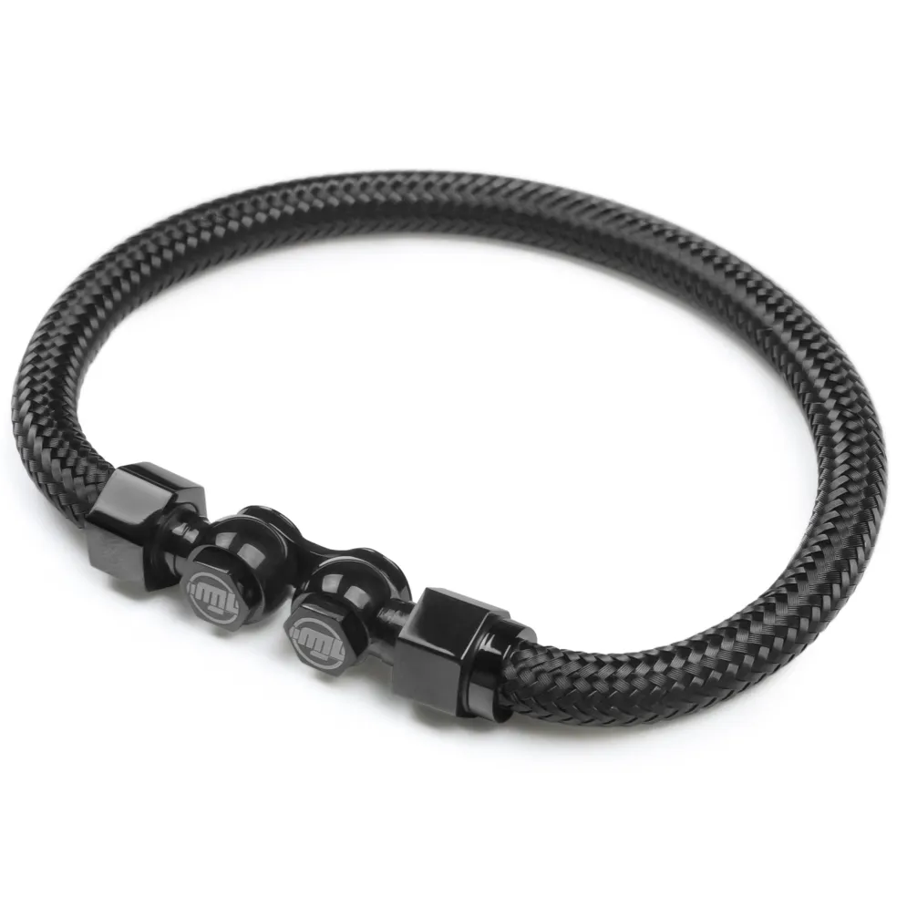Motorcycle Brake Line Bracelet - Black^Moto Loot Discount