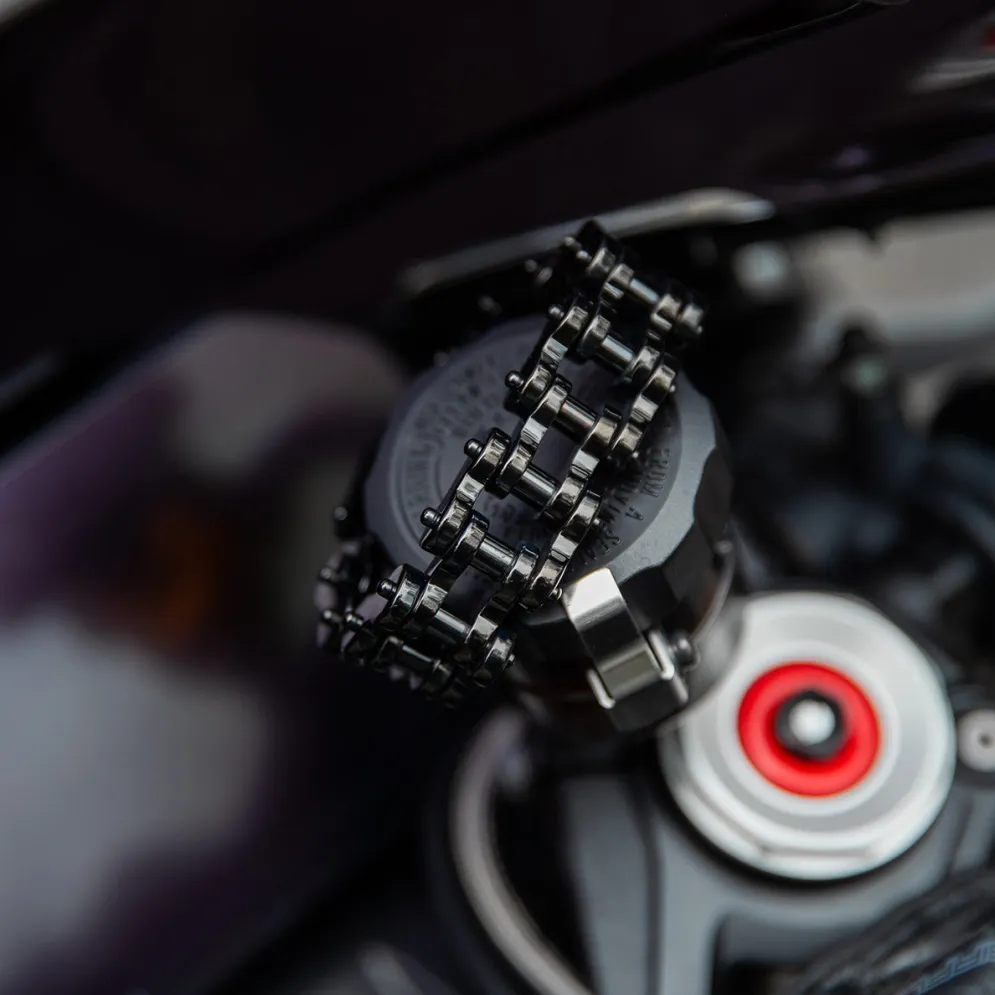 Motorcycle Chain Bracelet - Blackout^Moto Loot Hot