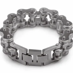 Motorcycle Chain Bracelet - Steel Finish^Moto Loot Sale