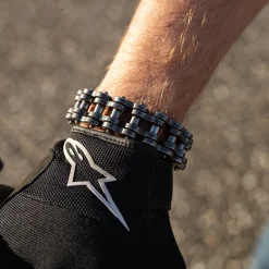 Motorcycle Chain Bracelet - Weathered Finish^Moto Loot Outlet