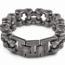 Motorcycle Chain Bracelet - Weathered Finish^Moto Loot Outlet