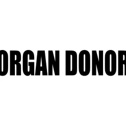 Motorcycle Decal - Organ Donor (2 pack)^Moto Loot Outlet
