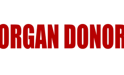 Motorcycle Decal - Organ Donor (2 pack)^Moto Loot Outlet