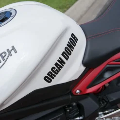 Motorcycle Decal - Organ Donor (2 pack)^Moto Loot Outlet