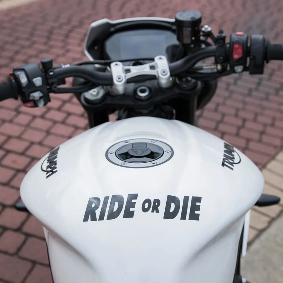 Motorcycle Decal - Ride or Die (2 pack)^Moto Loot Online