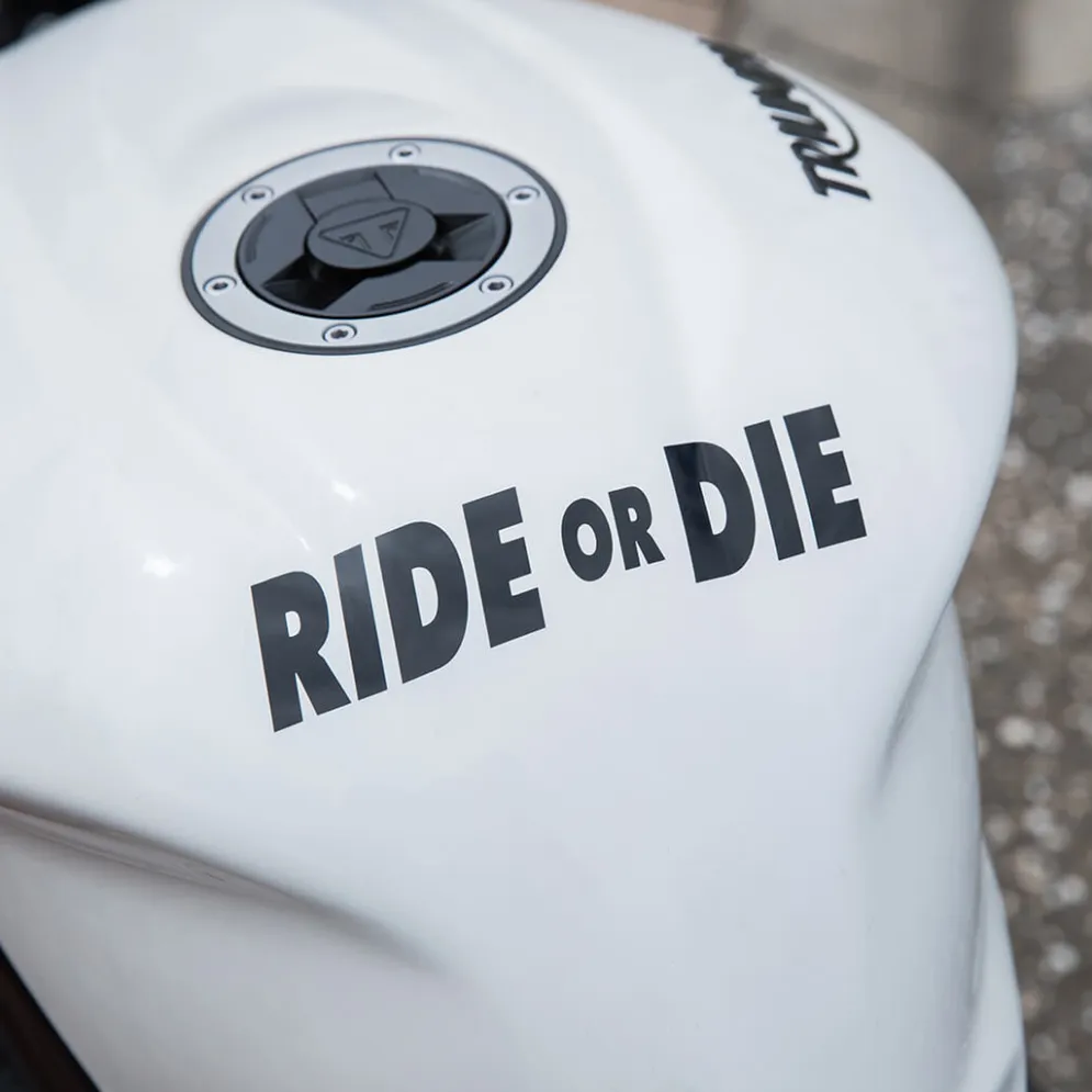 Motorcycle Decal - Ride or Die (2 pack)^Moto Loot Online