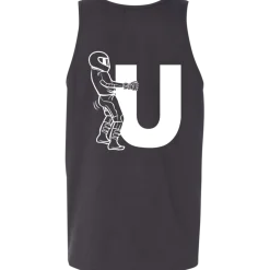Motorcycle F-U Tank Top (Back Design)^CustomCat Hot