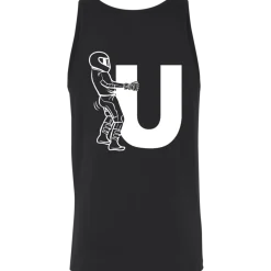Motorcycle F-U Tank Top (Back Design)^CustomCat Hot