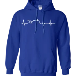 Motorcycle Heartbeat Hoodie^CustomCat Sale