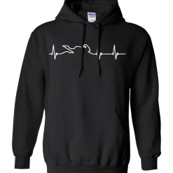 Motorcycle Heartbeat Hoodie^CustomCat Sale