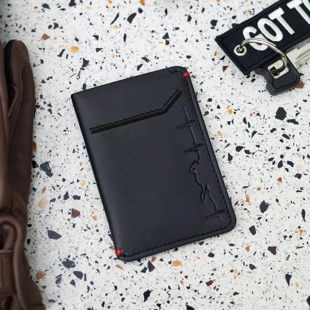 Motorcycle Heartbeat - Slim Motorcycle Wallet^Moto Loot Online