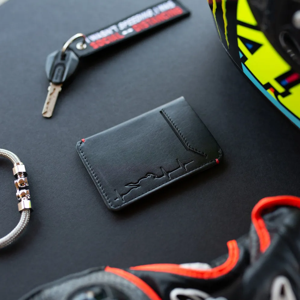 Motorcycle Heartbeat - Slim Motorcycle Wallet^Moto Loot Online