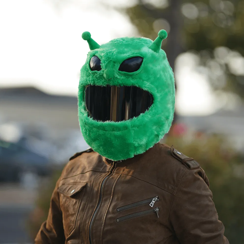 Motorcycle Helmet Cover - Alien^Moto Loot Best
