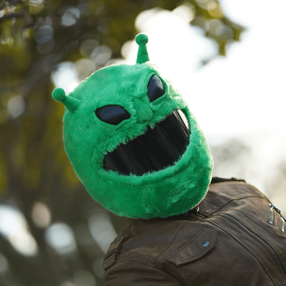 Motorcycle Helmet Cover - Alien^Moto Loot Best