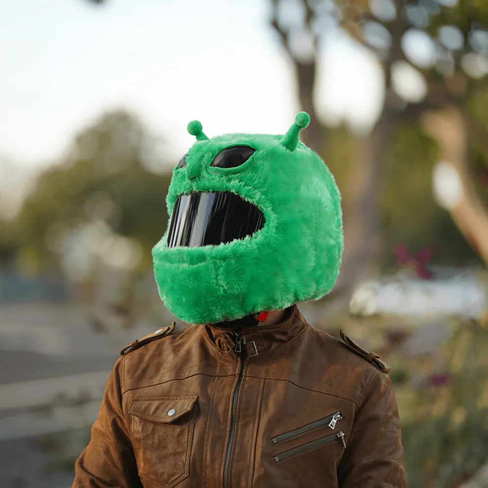 Motorcycle Helmet Cover - Alien^Moto Loot Best