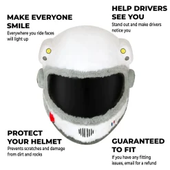 Motorcycle Helmet Cover - Astronaut^Moto Loot New