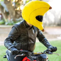 Motorcycle Helmet Cover - Banana^Moto Loot Clearance