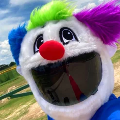 Motorcycle Helmet Cover - Clown^Moto Loot Sale