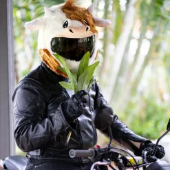 Motorcycle Helmet Cover - Cow^Moto Loot