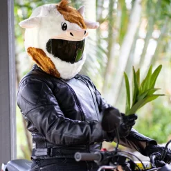 Motorcycle Helmet Cover - Cow^Moto Loot