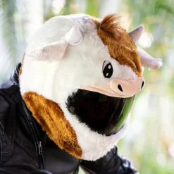 Motorcycle Helmet Cover - Cow^Moto Loot