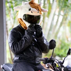 Motorcycle Helmet Cover - Cow^Moto Loot
