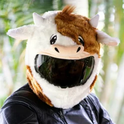 Motorcycle Helmet Cover - Cow^Moto Loot