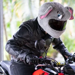 Motorcycle Helmet Cover - Elephant^Moto Loot Sale