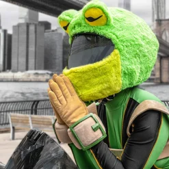 Motorcycle Helmet Cover - Frog^Moto Loot