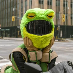 Motorcycle Helmet Cover - Frog^Moto Loot