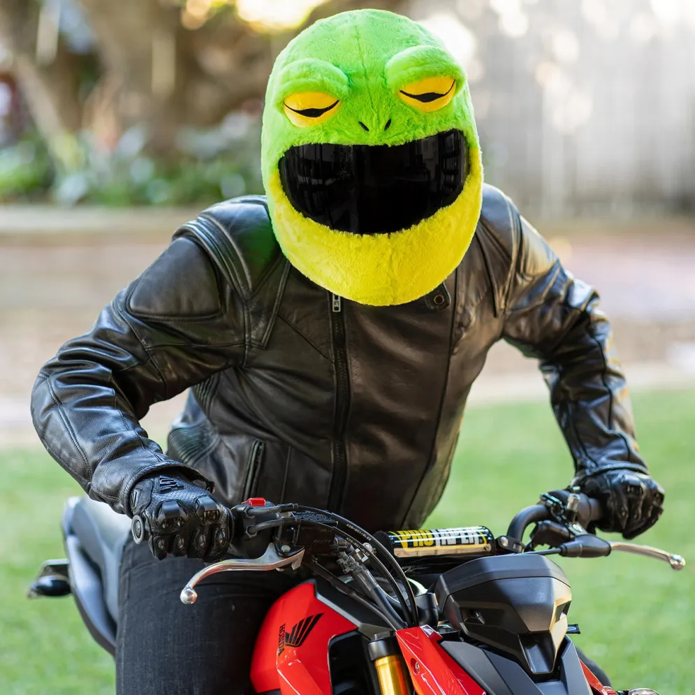 Motorcycle Helmet Cover - Frog^Moto Loot