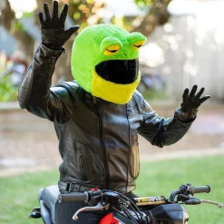 Motorcycle Helmet Cover - Frog^Moto Loot