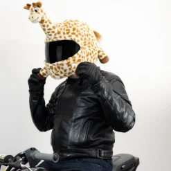 Motorcycle Helmet Cover - Giraffe^Moto Loot Outlet