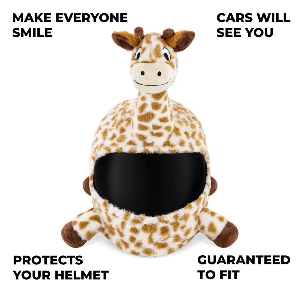 Motorcycle Helmet Cover - Giraffe^Moto Loot Outlet