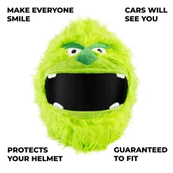 Motorcycle Helmet Cover - Greench Monster^Moto Loot Discount