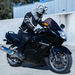 Motorcycle Helmet Cover - Grey^Moto Loot Online
