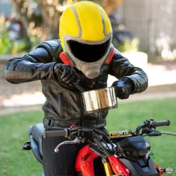Motorcycle Helmet Cover - Hazmat Mask^Moto Loot