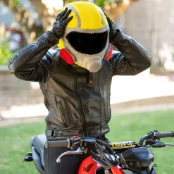 Motorcycle Helmet Cover - Hazmat Mask^Moto Loot