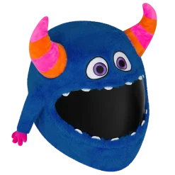 Motorcycle Helmet Cover - Horned Monster^Moto Loot Online