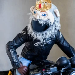 Motorcycle Helmet Cover - King^Moto Loot New