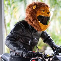 Motorcycle Helmet Cover - Lion^Moto Loot Discount