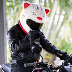 Motorcycle Helmet Cover - Lucky Cat^Moto Loot Best