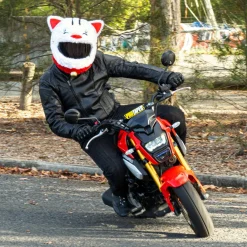 Motorcycle Helmet Cover - Lucky Cat^Moto Loot Best
